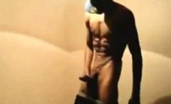 Black Guy Wanking In The Shower