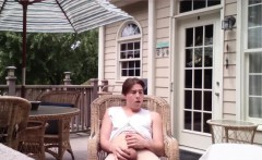 Amateur Twink Cole Stroking Outdoors