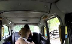 Julia have sex with a taxi drvier in POV