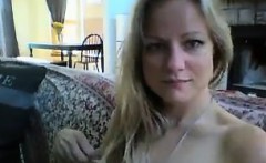 Blonde MIlf Solo Anal Game