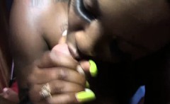 armani chocolate dick slobber playin with tight shaved pussy