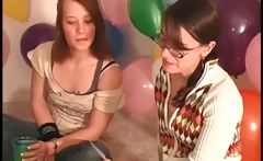 Party Coeds Play Truth Or Dare Sexgame