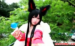 Ahri Cosplay Lol