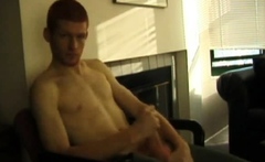 Redhead Tristian Jacking Off