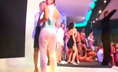 Hardcore Orgy With Wet Babes Dancing On Stage