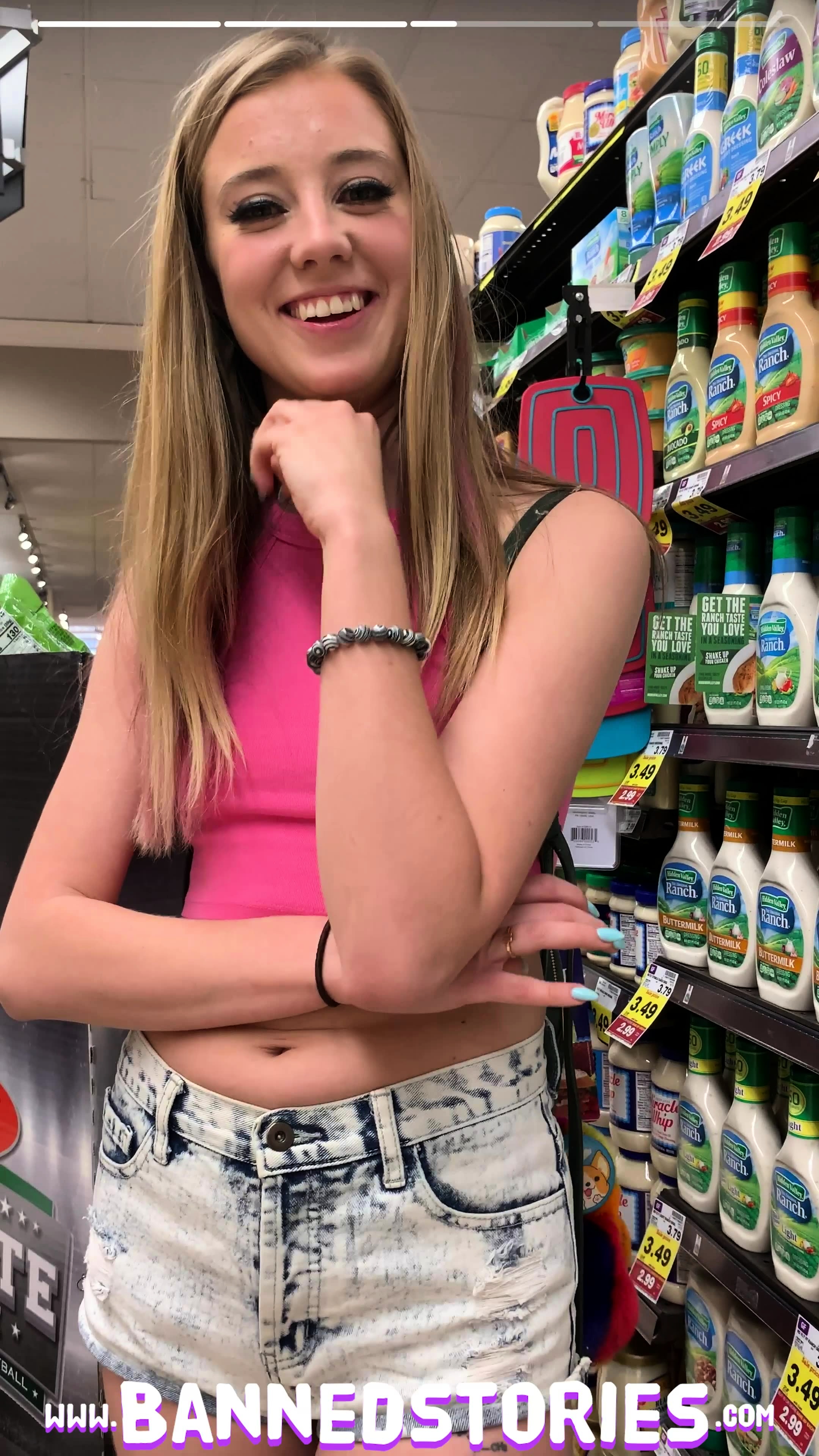 Petite Haley Reed Flashes Tits In Grocery Store And Fucks U at Nuvid