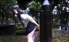 Amateur Japanese Teen Cd Outdoor Dildo