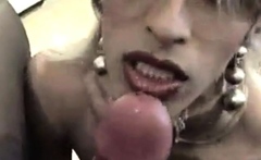 Sissy Talks Dirty Give Blowjob