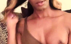 Big tits and big black thick ass ebony getting it