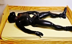 Tallatex 42 Latex Rubber Boy extreme orgasm