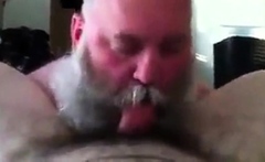 Bearded Dad Sucking Really Good