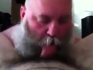 Bearded Dad Sucking Really Good