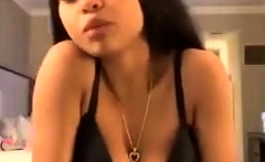 Ebony teen girls w/ big tits playing on periscope