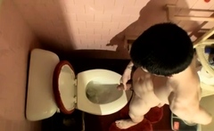 Gay group boy pissing xxx Unloading In The Toilet Bowl