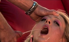 Sexy amateur blonde blowjob amp cumshot HD